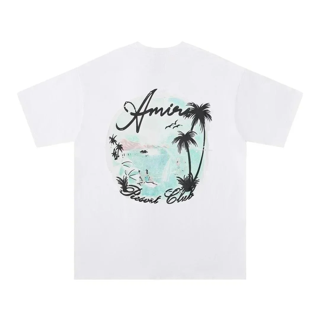 Amiri Amiri Beach Club White T-Shirt White - 1