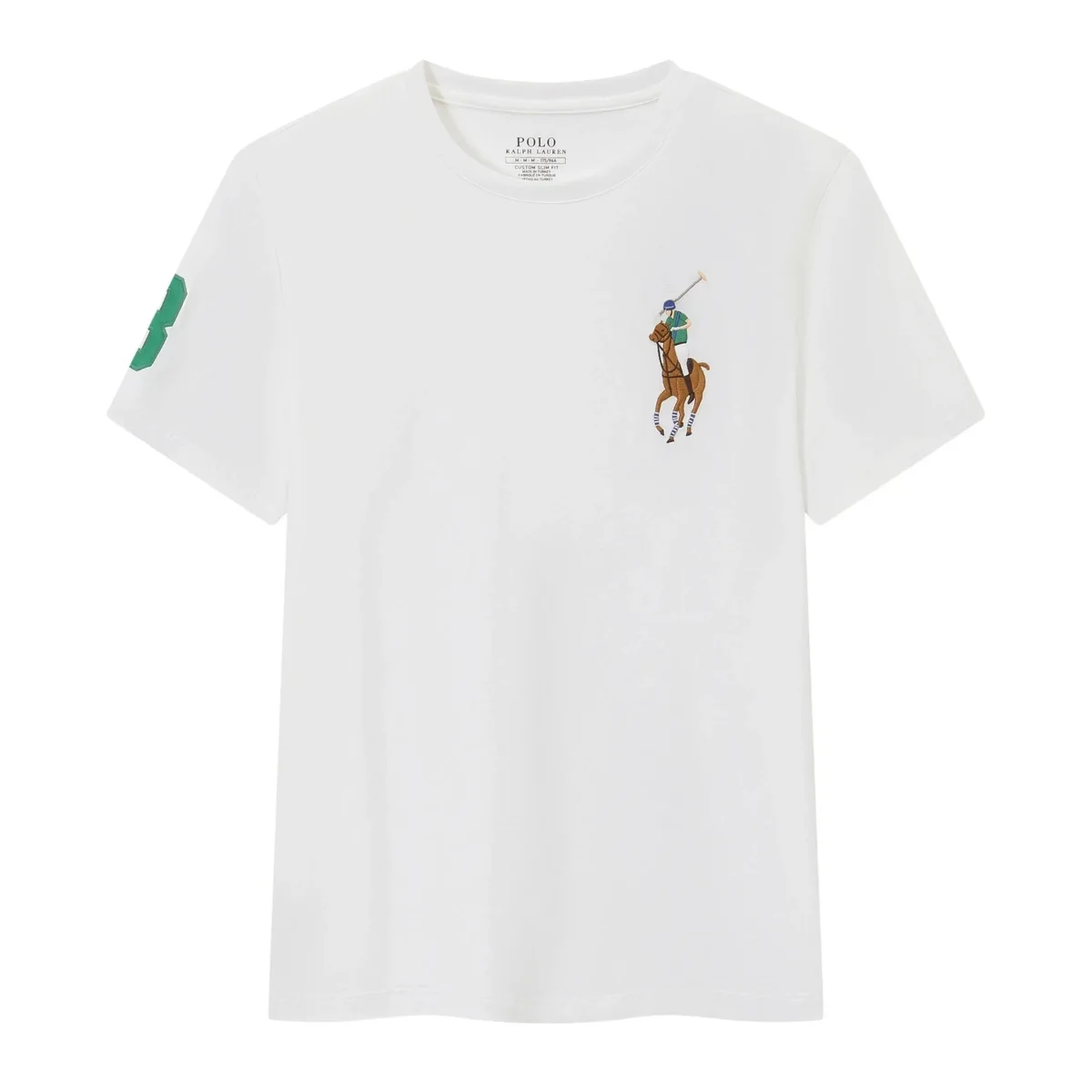 Polo Ralph Lauren Polo Ralph Lauren White Big Pony T-Shirt White - 1
