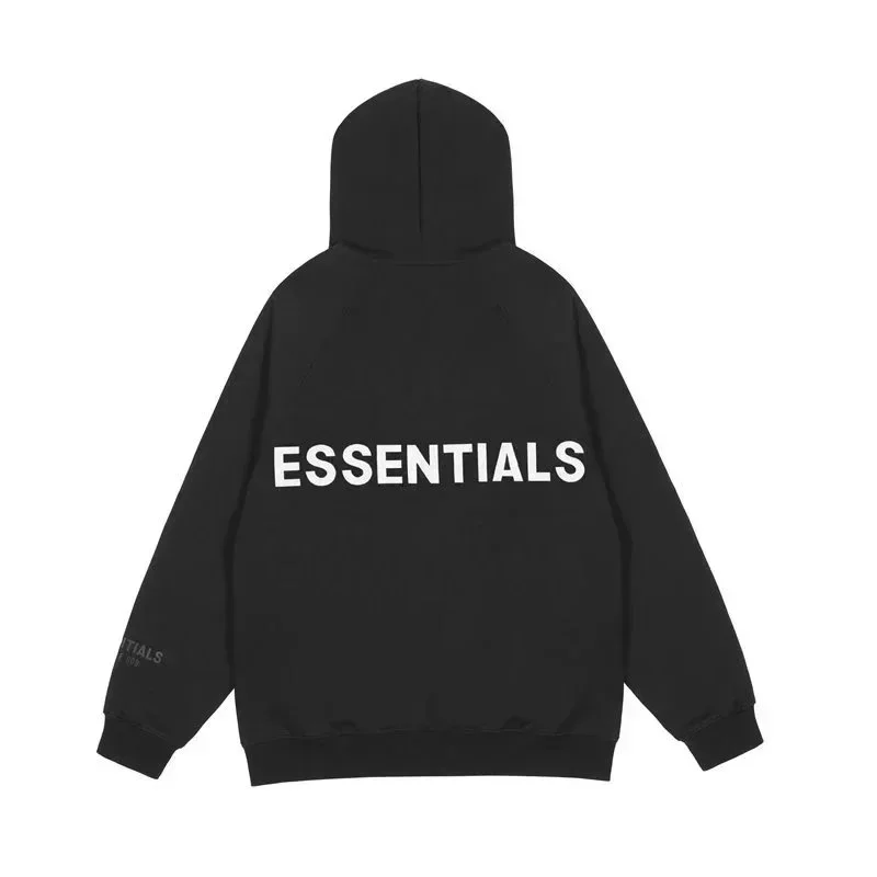 Fear of God Fear of God Essentials Black Hoodie Black - 1