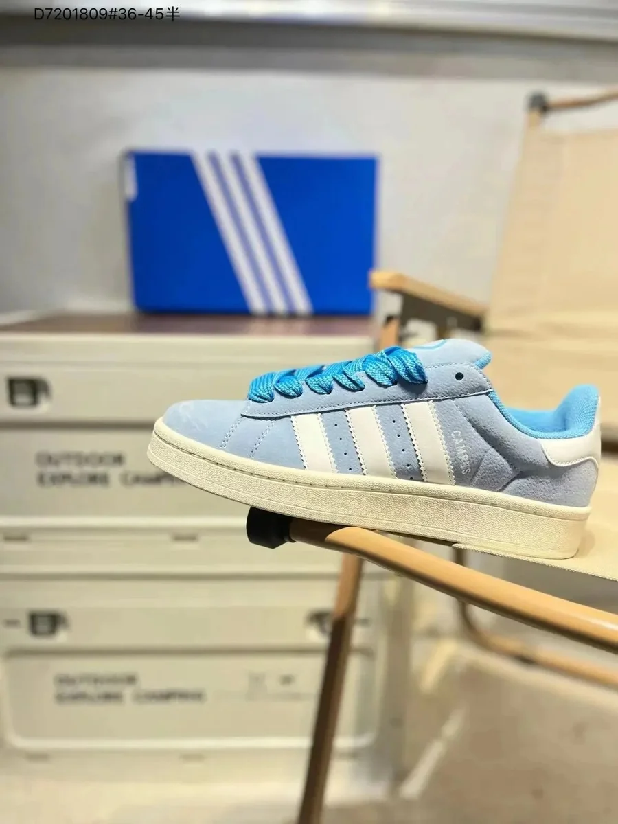 Adidas Adidas Campus Light Blue/White Sneakers Blue - 1