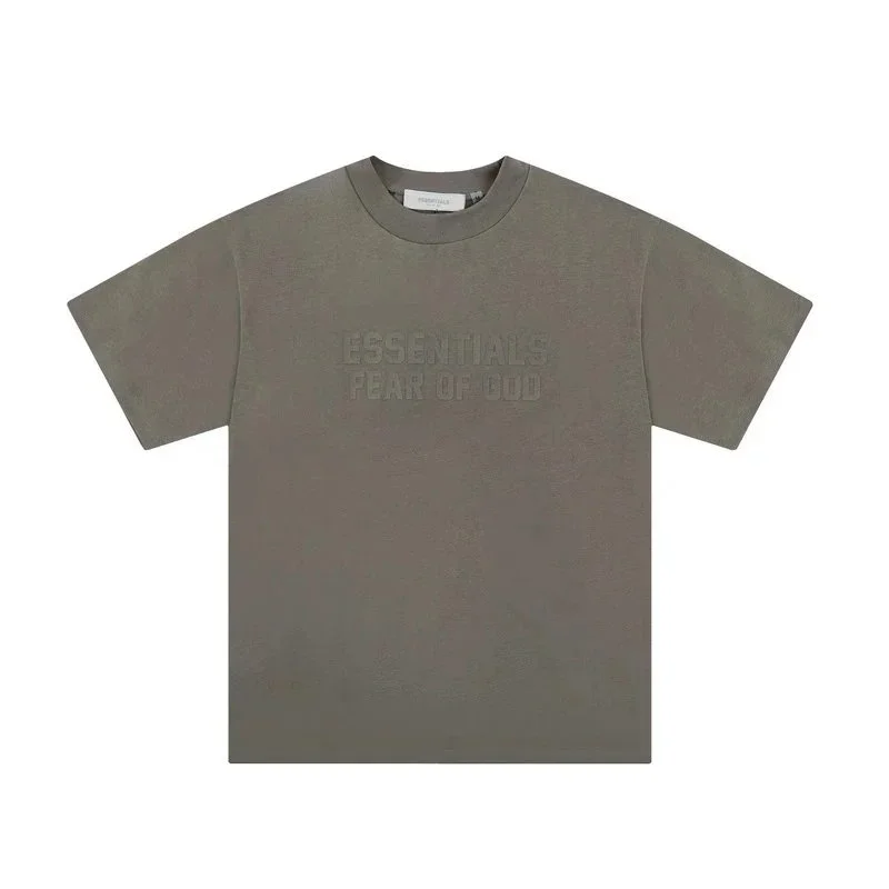 Fear of God Fear of God Essentials Olive T-Shirt Multicolor - 1