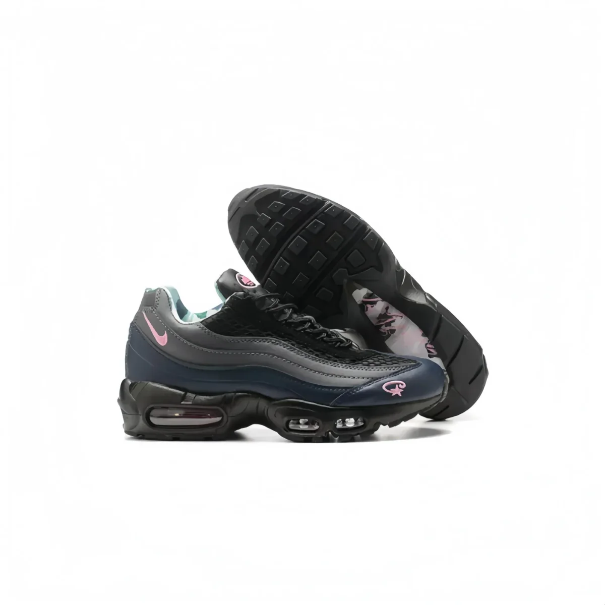 Nike Nike Air Max 95 Black/Pink Sneakers Black - 1