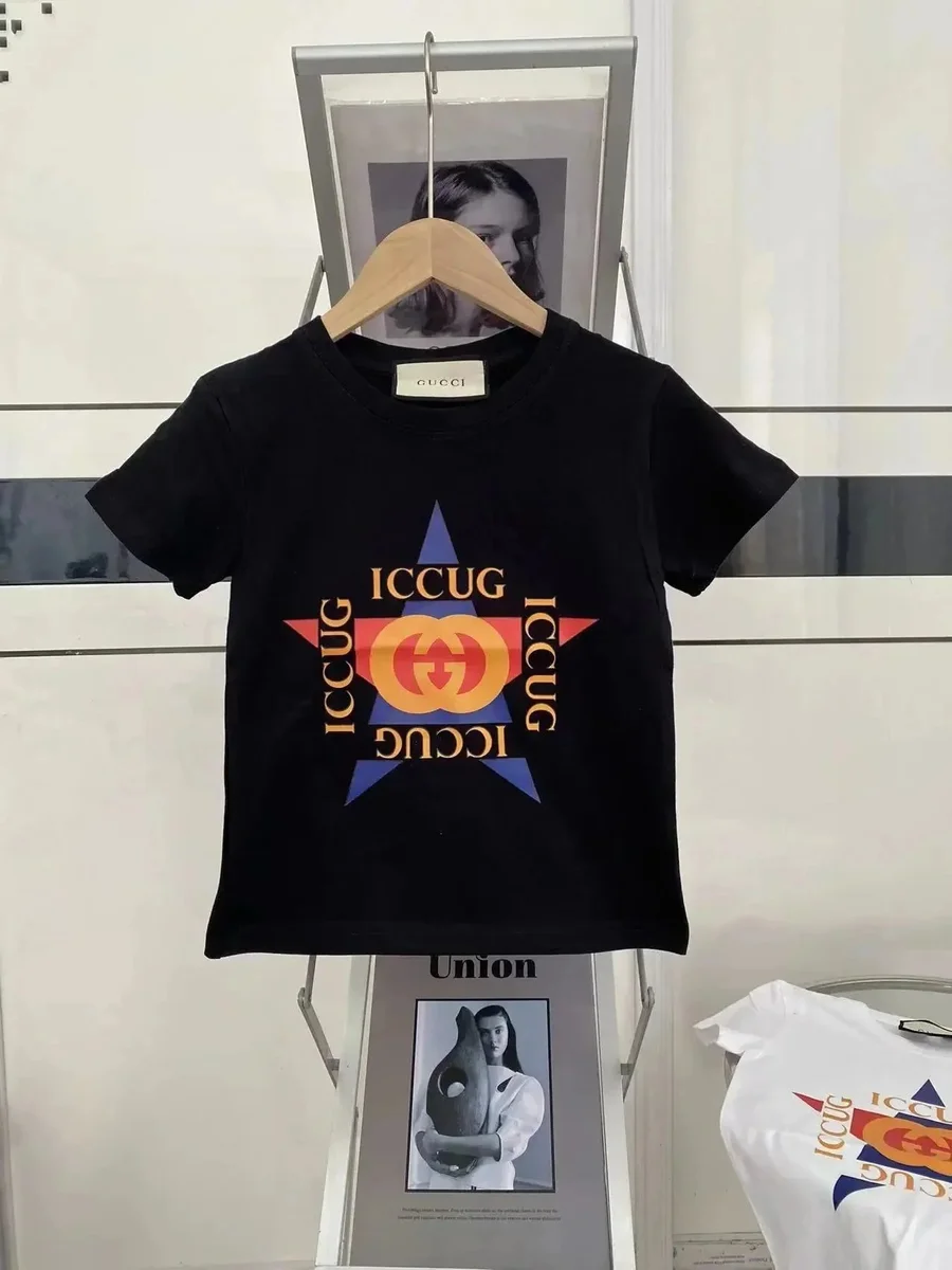 Gucci Gucci ICCUG Star T-Shirt Black Black - 1