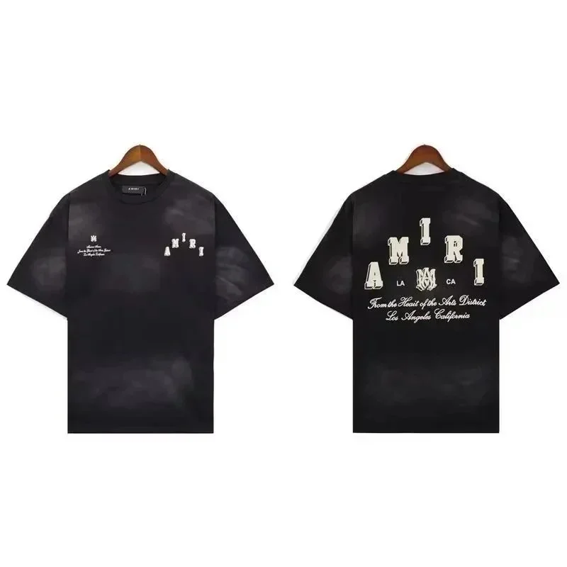 Amiri Amiri Black Logo T-Shirt Black - 1