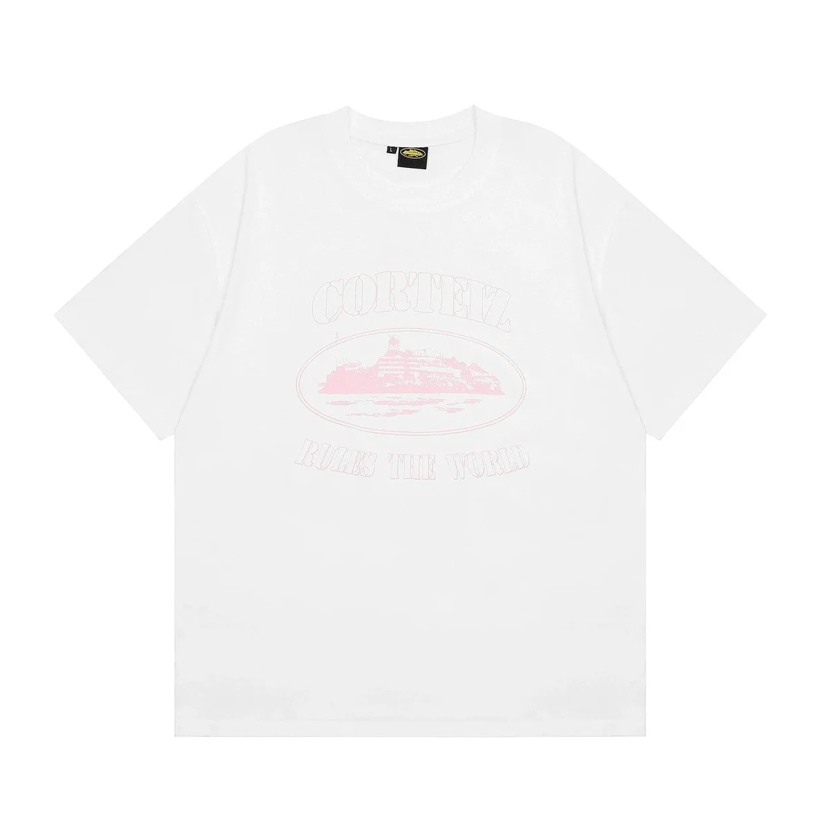 Corteiz Corteiz RTW Rules The World White T-Shirt White - 1