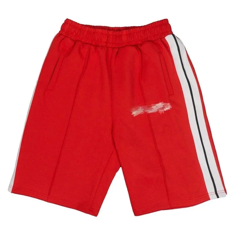 Other Red Track Shorts with White Stripes Red - 1
