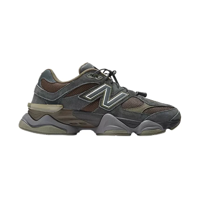 New Balance New Balance 9060 Grey/Orange Sneakers Grey
