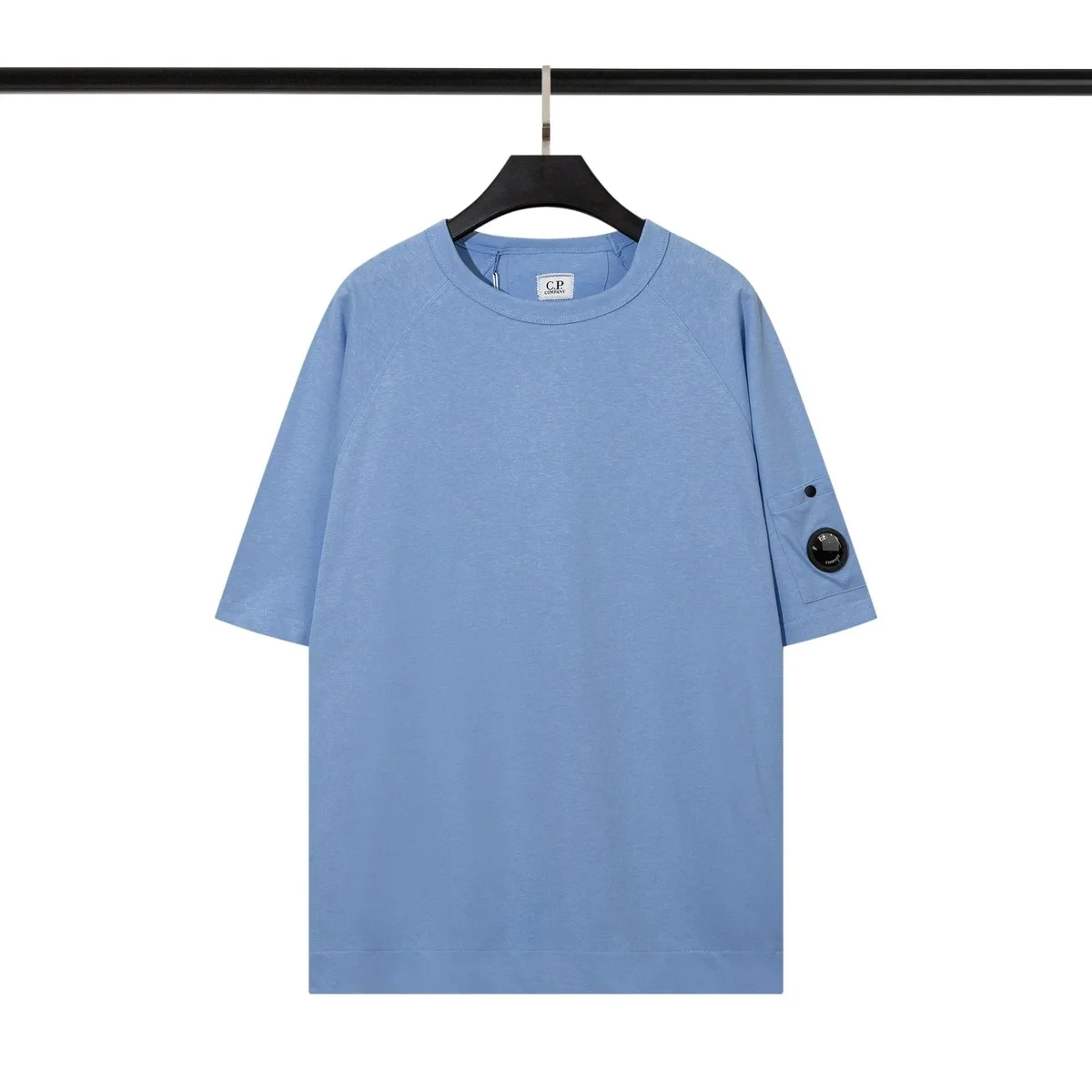 CP Company CP Company Blue Solid T-Shirt Blue - 1