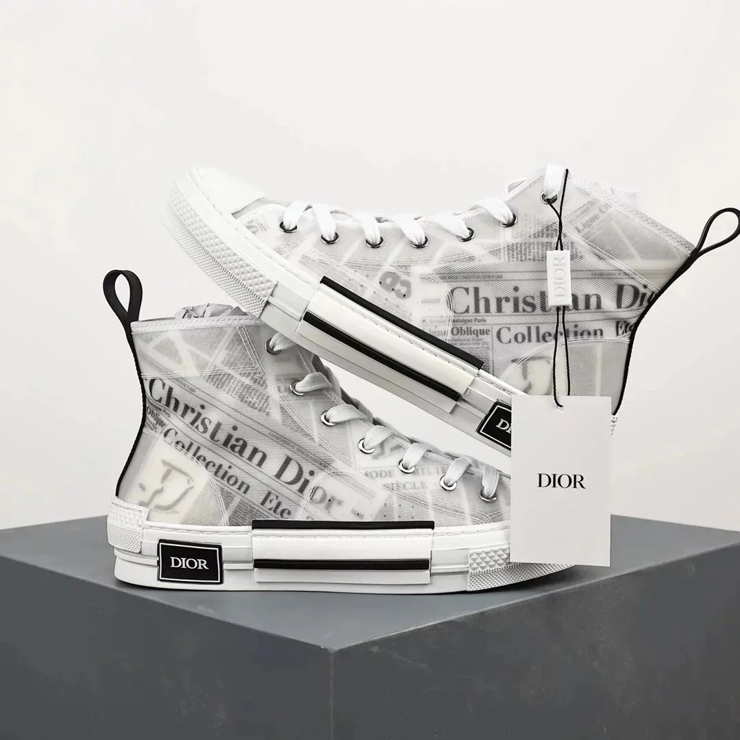 Dior Dior Boxy White Transparent Sneakers White - 1