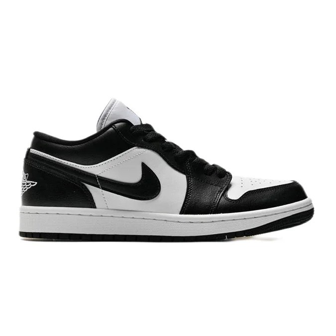 Jordan Nike Air Jordan 1 Low Black/White Sneakers Black - 1