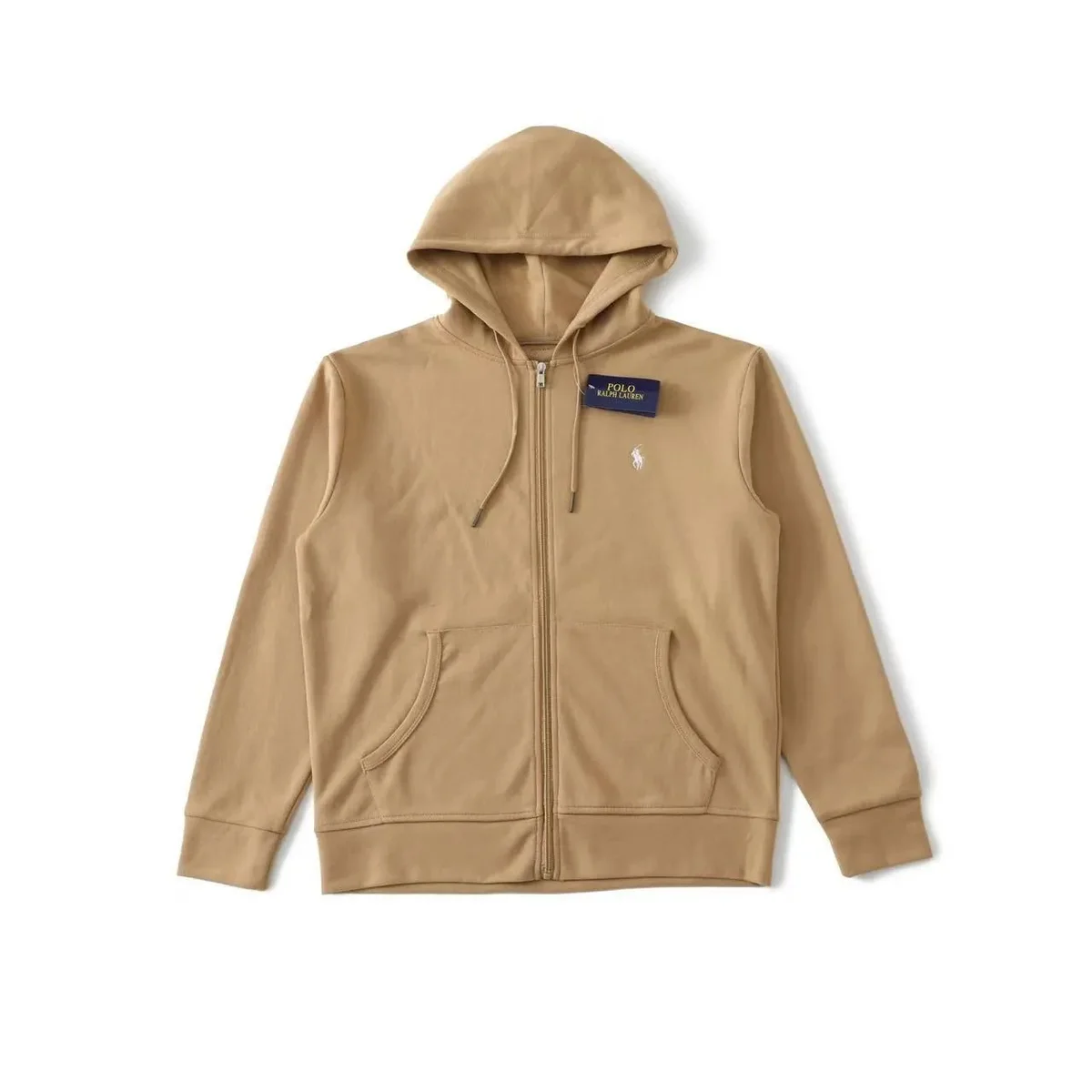 Polo Ralph Lauren Polo Ralph Lauren Beige Zip-Up Hoodie Beige - 1