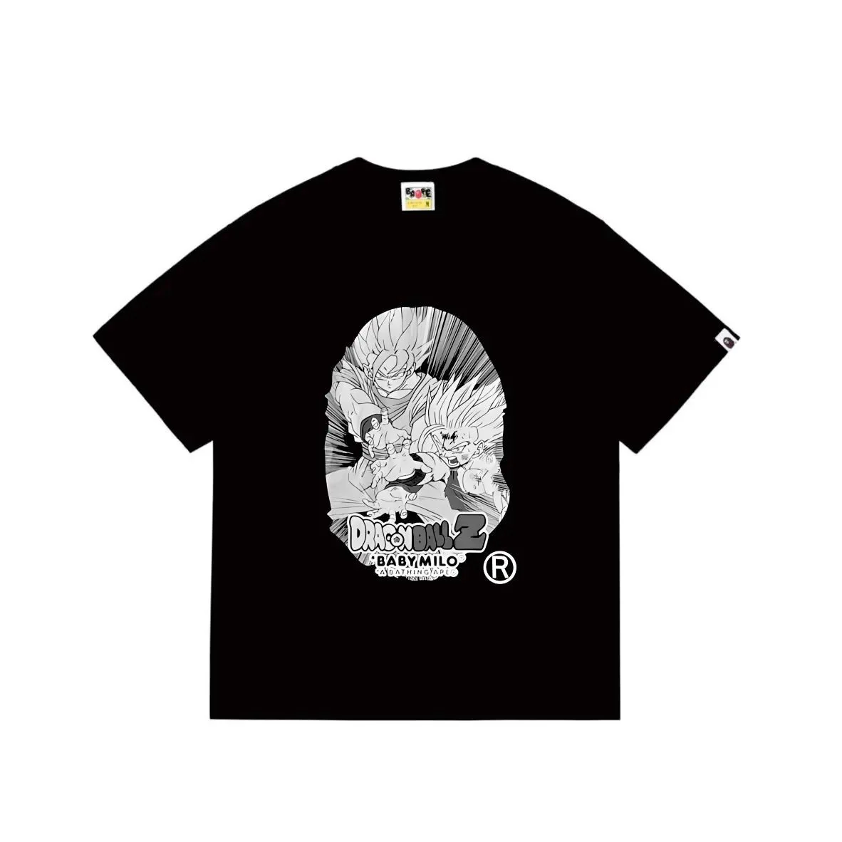 A Bathing Ape A Bathing Ape Dragon Ball Z T-Shirt Black Black - 1