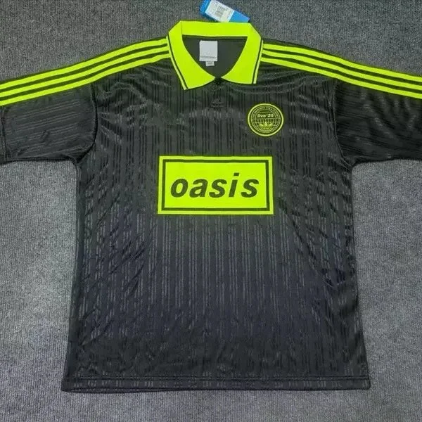 Adidas Adidas Oasis Jersey Black Yellow Men's Football Shirt Black - 1