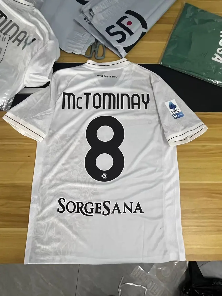 Other White McTominay 8 Napoli Jersey White - 1