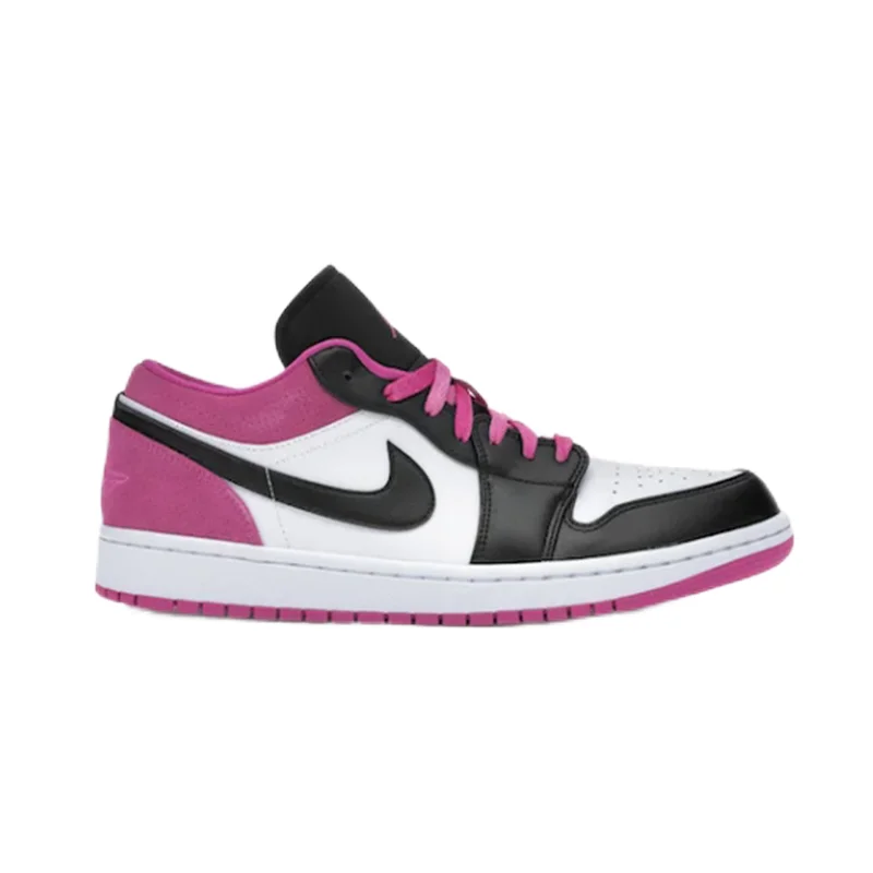 Jordan Nike Air Jordan 1 Low Black Pink Sneakers Pink - 1