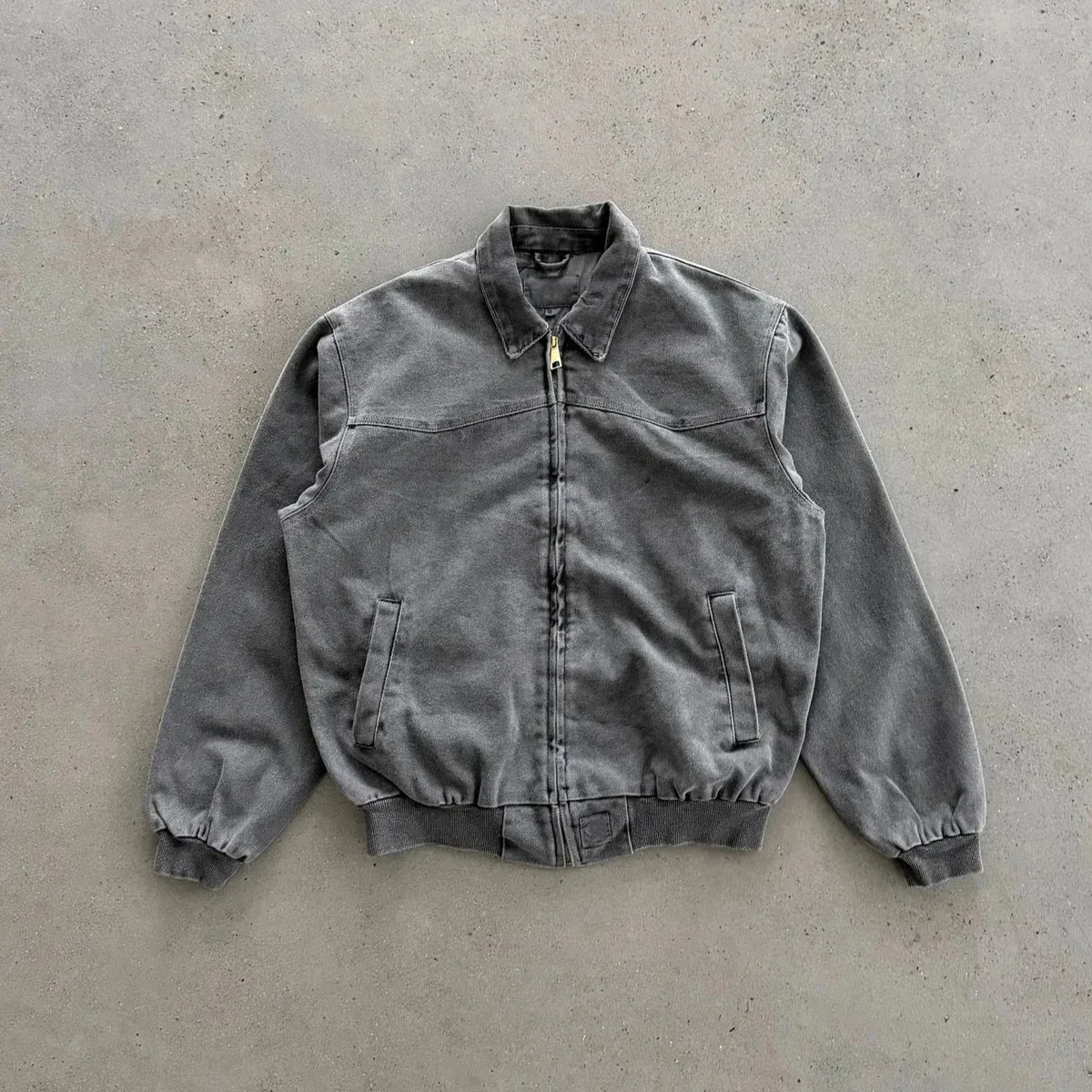 Essentials Unisex Grey Denim Jacket Grey - 1