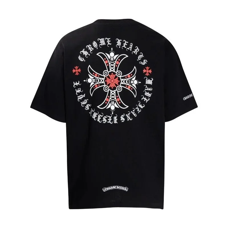 Chrome Hearts Chrome Hearts Cross Print T-Shirt Black Black - 1