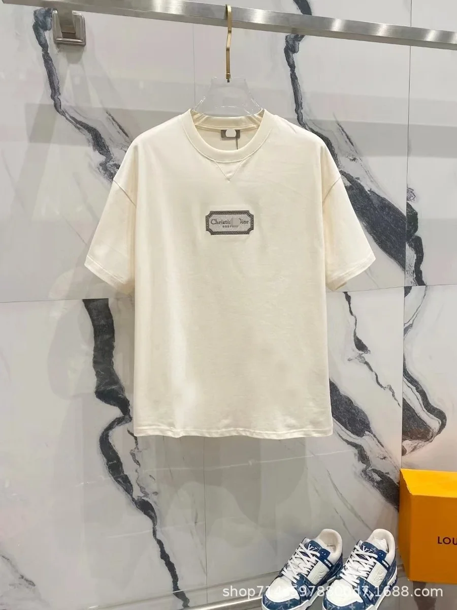 Dior Dior White Logo T-Shirt White - 1