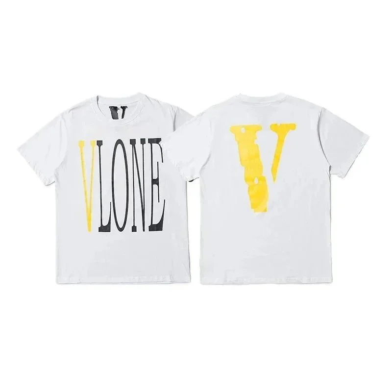 VLONE VLONE White 'V' Logo T-Shirt White - 1