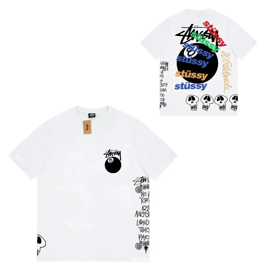Stussy Stussy White 8-Ball T-Shirt White - 1
