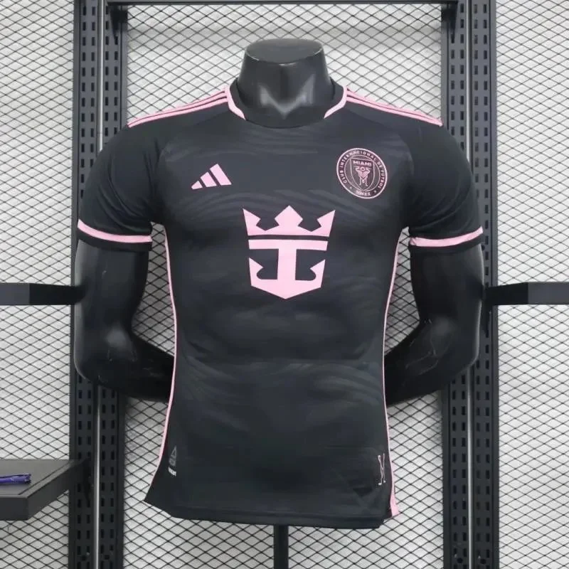 Adidas Adidas Royal Caribbean Jersey Black/Pink Men's Soccer Top Black - 1