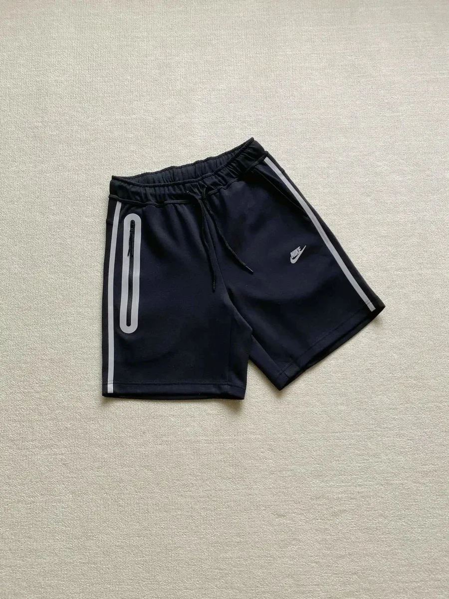 Nike Nike Tech Fleece Black Shorts Black - 1
