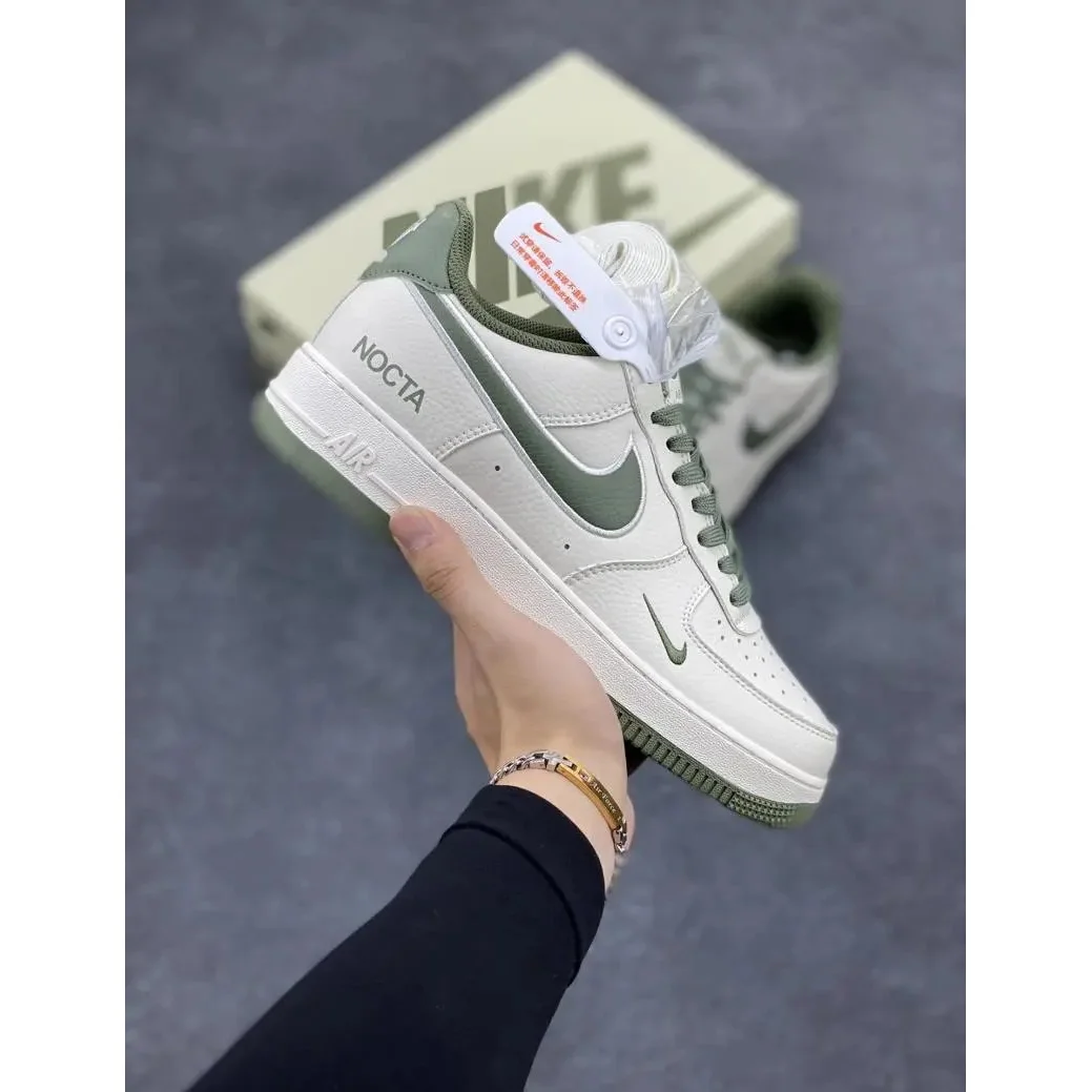 Nike Nike Air Force 1 Nocta White/Olive Green Sneakers White - 1