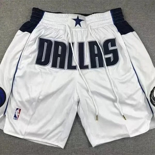 Other Dallas Mavericks Basketball Shorts White - 1