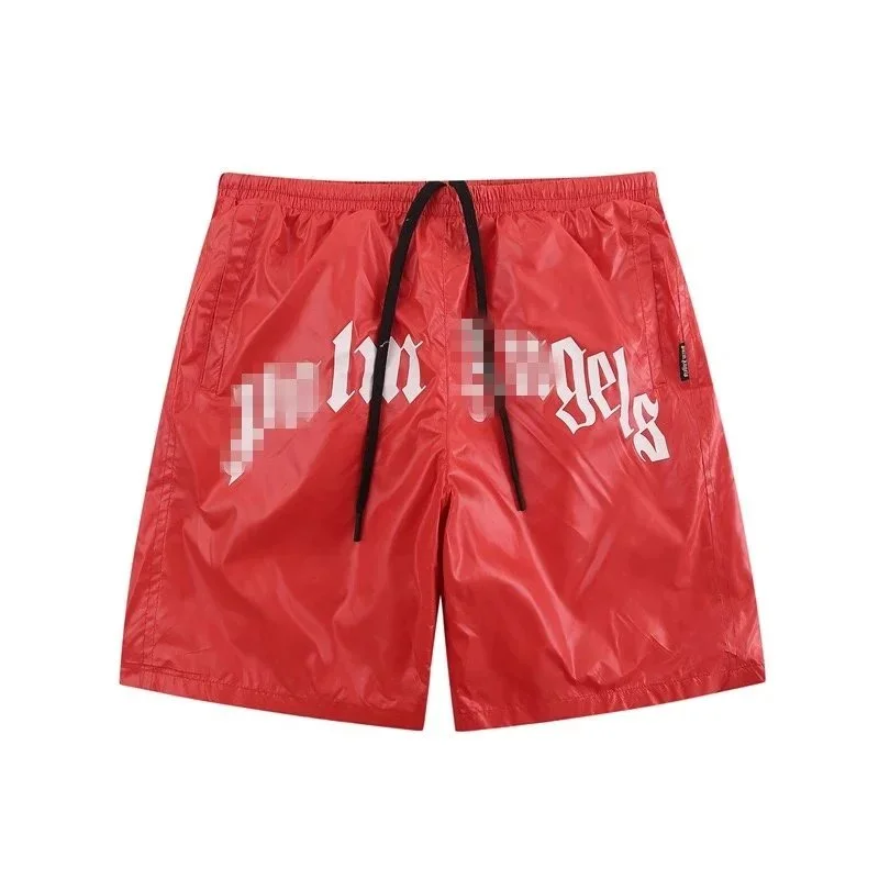 Palm Angels Palm Angels Bear Red Shorts Red - 1