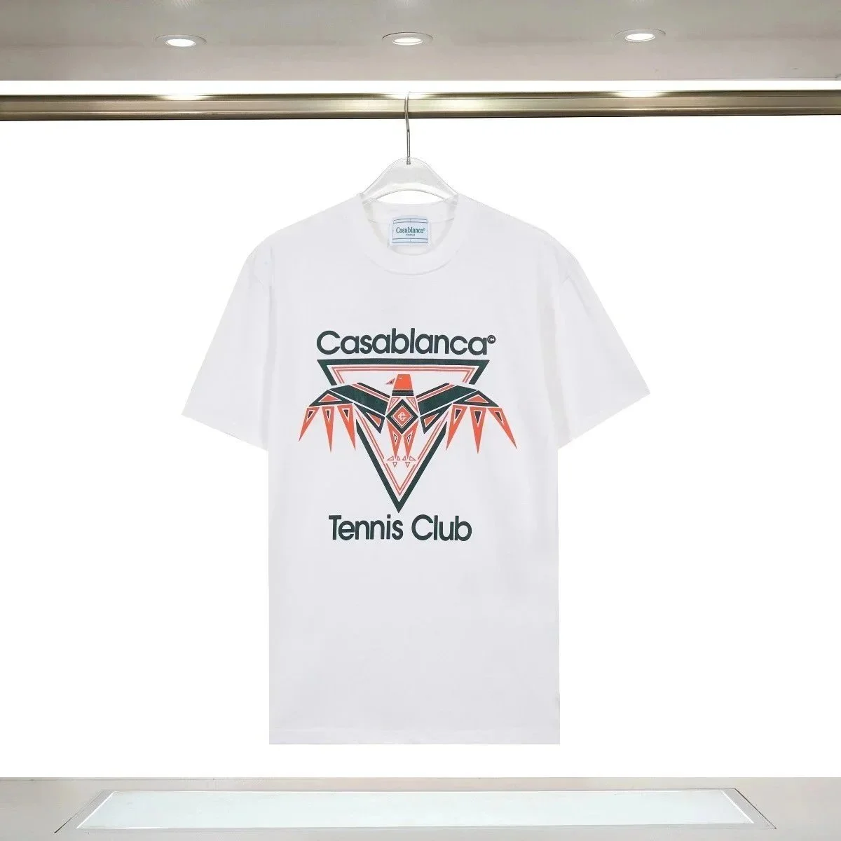 Casablanca Casablanca Tennis Club White T-Shirt White - 1