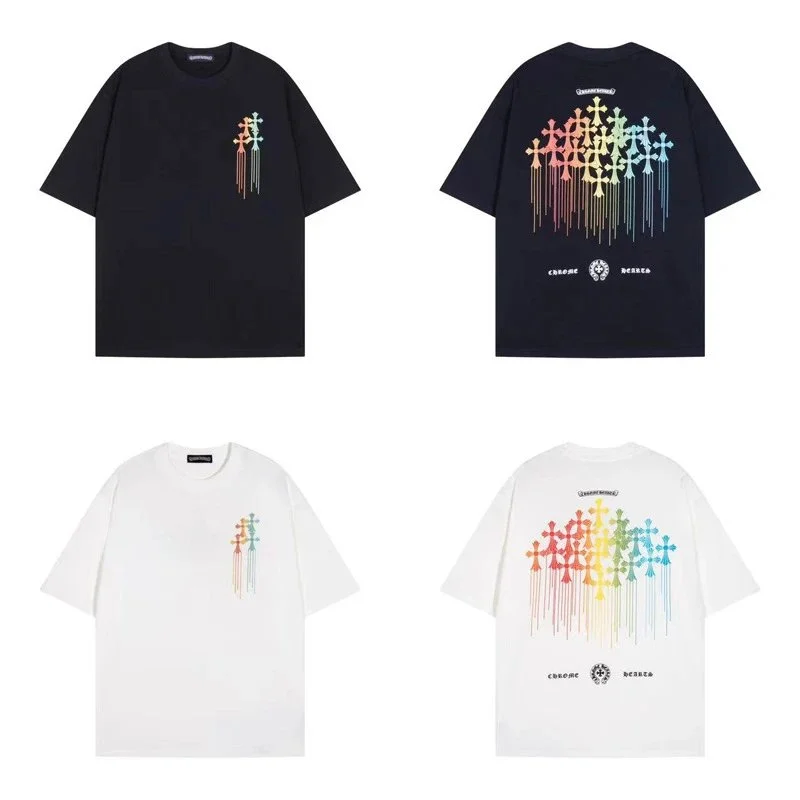 Chrome Hearts Chrome Hearts Cross Print Oversized T-Shirt Black - 1