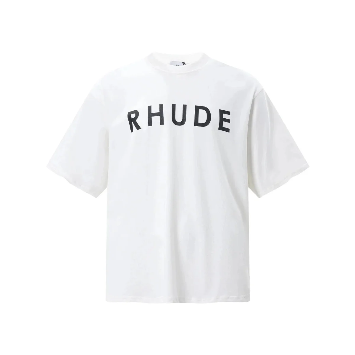 Rhude Rhude White Logo T-Shirt White - 1