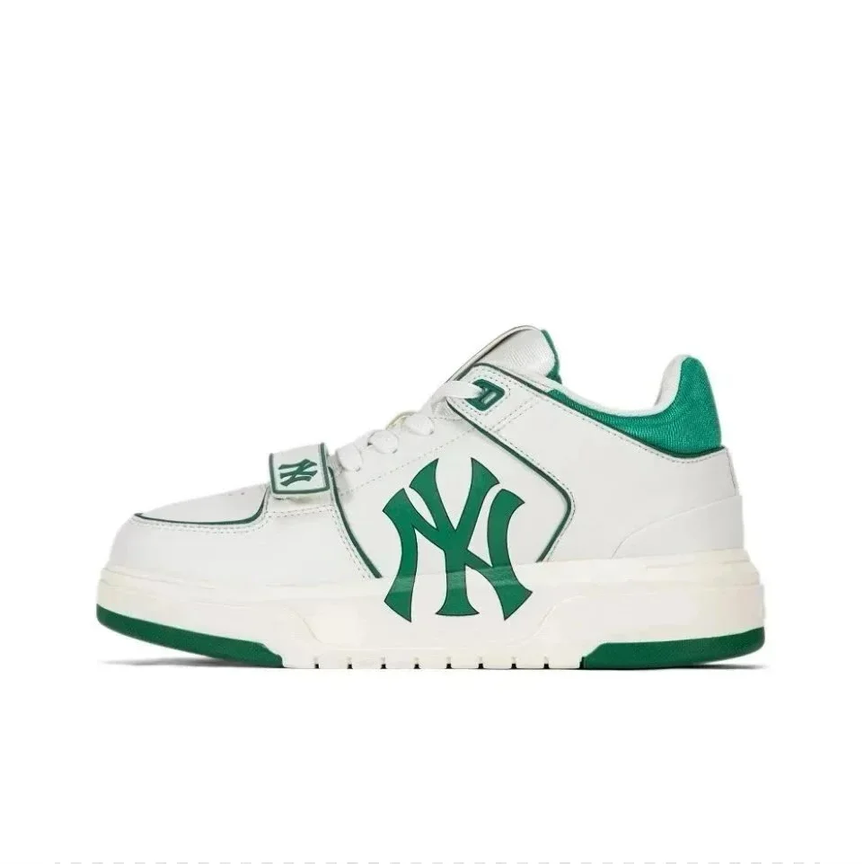 New Balance NY Yankees White & Green Low Top Sneakers White - 1