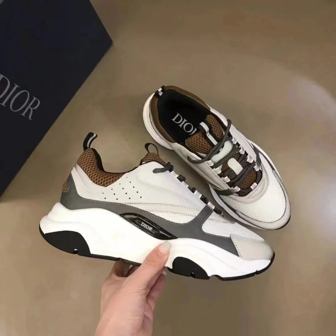 Dior Dior White & Grey Sneakers White - 1