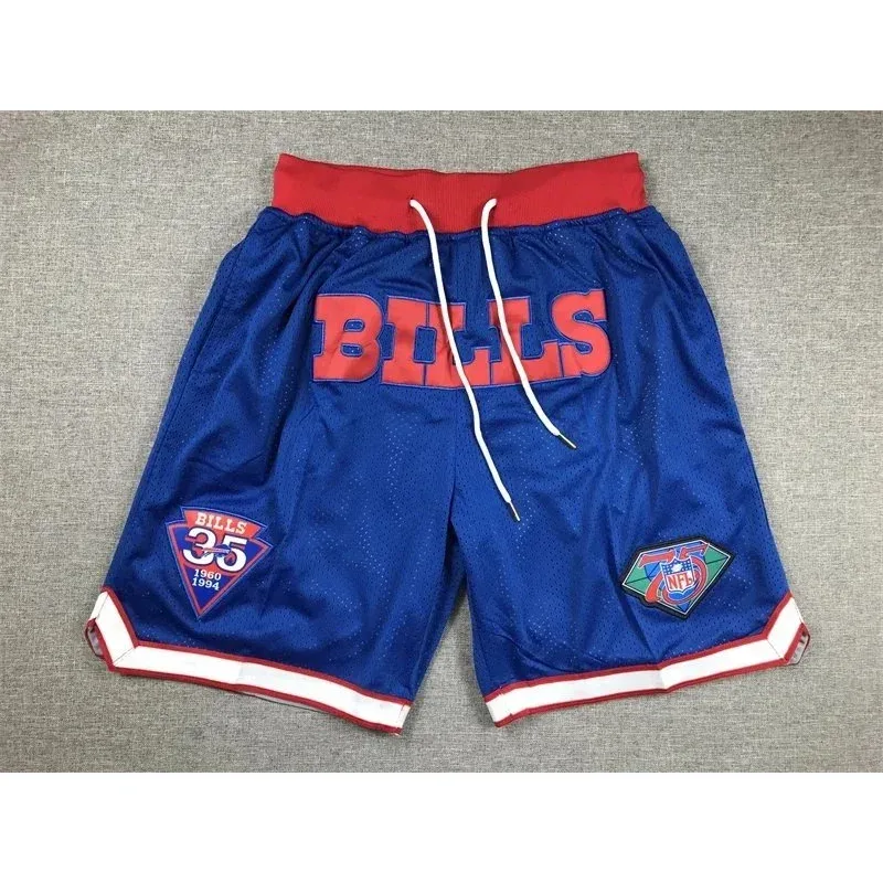 Other Blue Bills Basketball Shorts Blue - 1