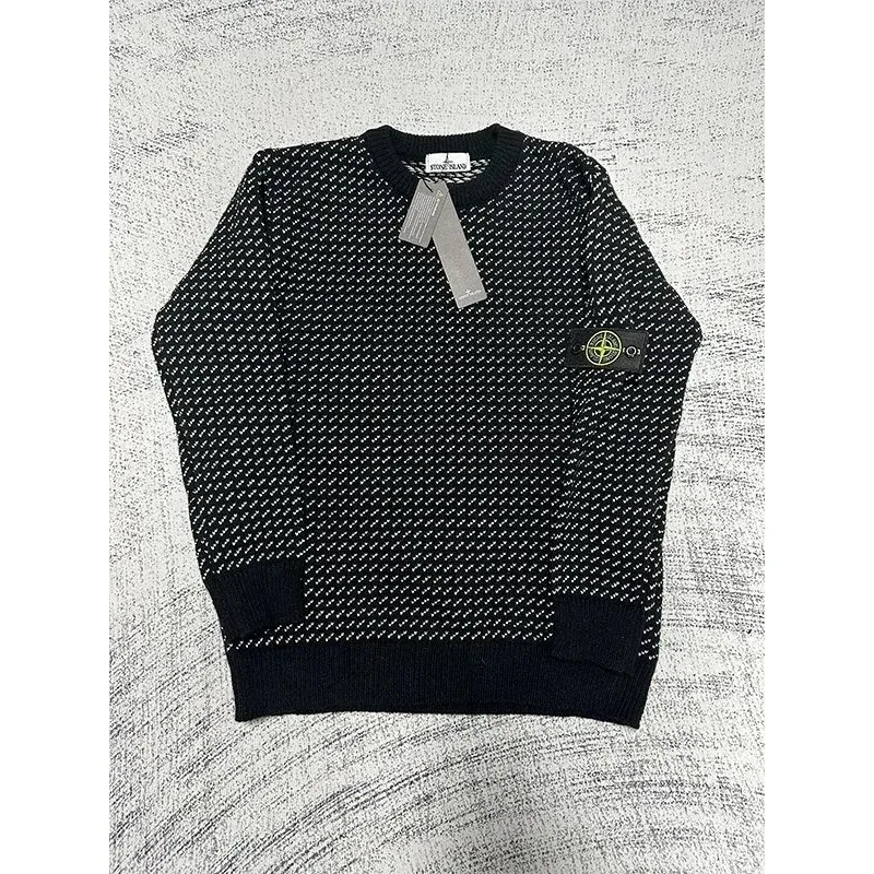 Stone Island Shadow Project Crewneck Sweater Black