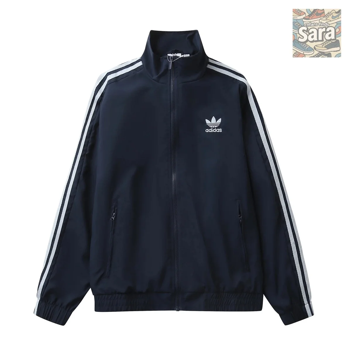 Adidas Adidas Classic Track Jacket Navy Navy - 1