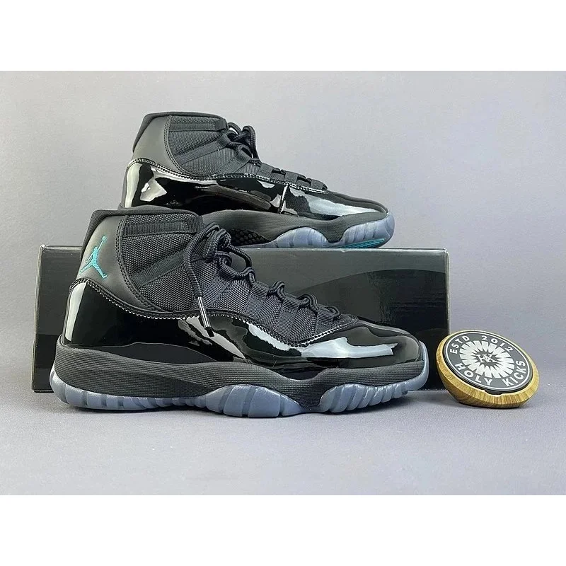 Jordan Nike Air Jordan 11 'Black Cement' Sneakers Black - 1