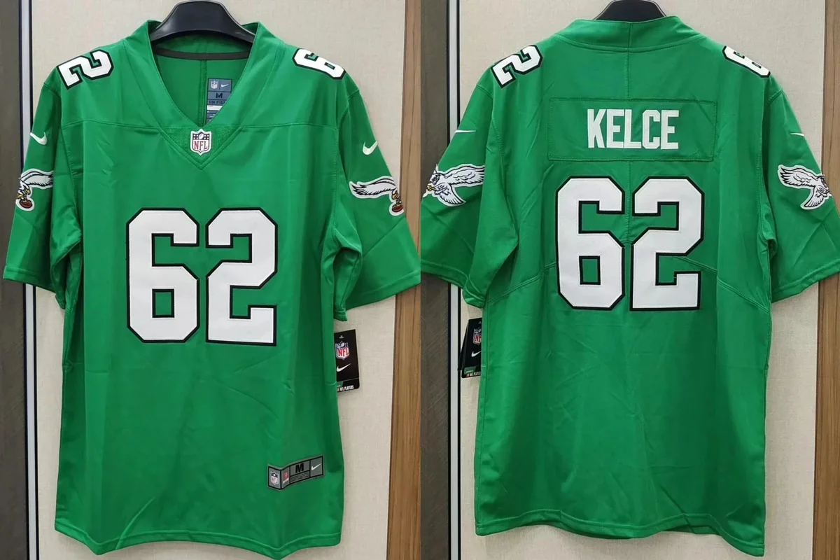 Nike Nike Kelce 62 Green NFL Jersey Green - 1