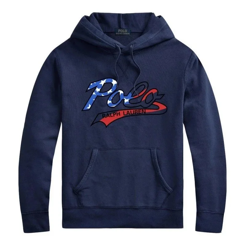 Polo Ralph Lauren Polo Ralph Lauren Navy Polo Graphic Hoodie Navy - 1
