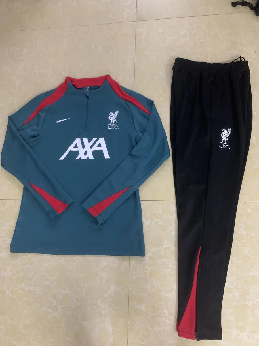 Nike Nike Liverpool FC Training Tracksuit Set Teal/Red Red - 1