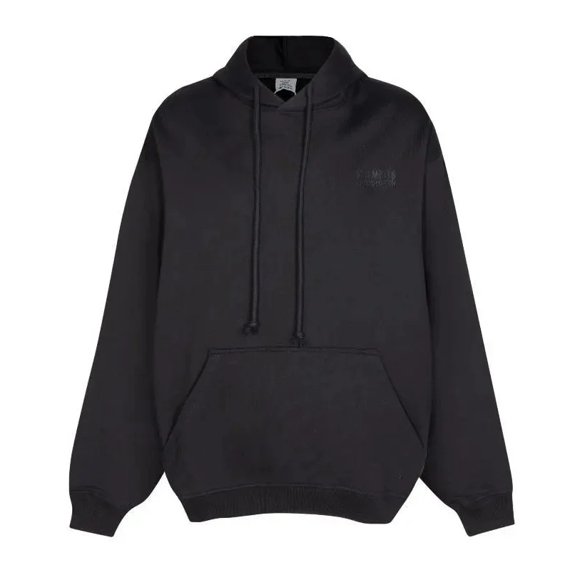 The North Face Black Hoodie with Embroidered Logo Black - 1
