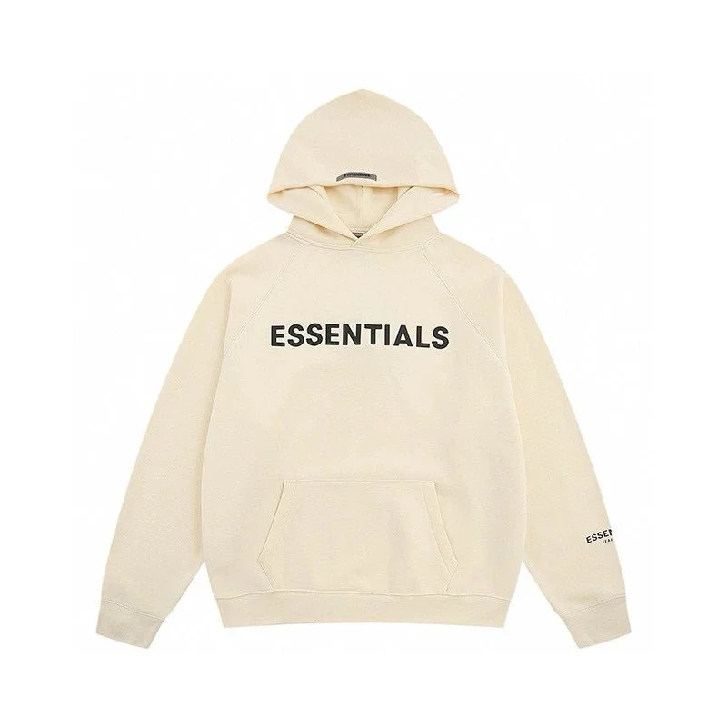 Fear of God Fear of God Essentials Beige Hoodie Beige - 1