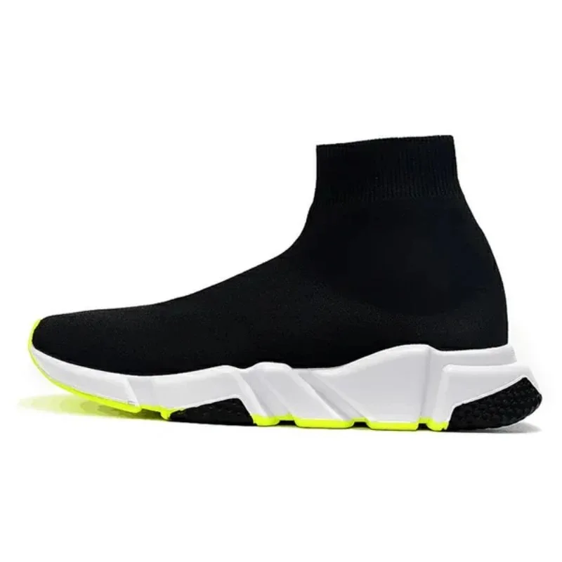 Balenciaga Balenciaga Speed Trainer Black/White Sneakers Black - 1
