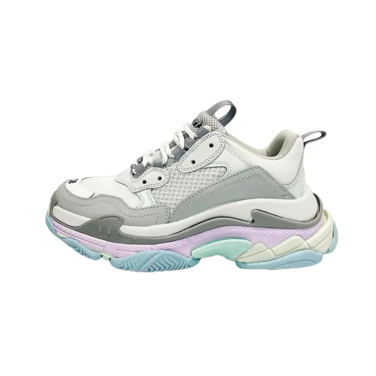 Balenciaga Balenciaga Triple S White Grey Pastel Sneakers White - 1