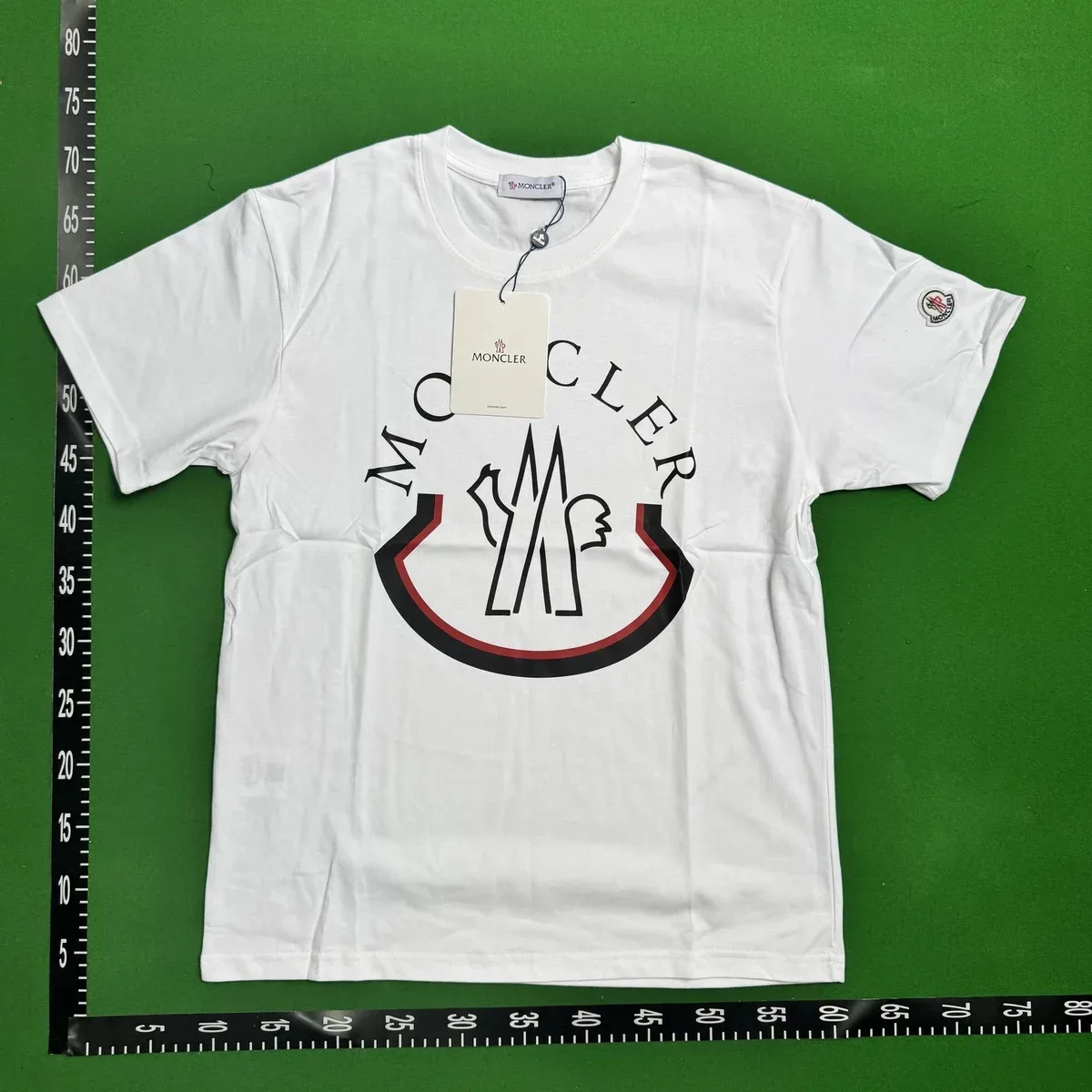 Moncler Moncler White Logo T-Shirt White