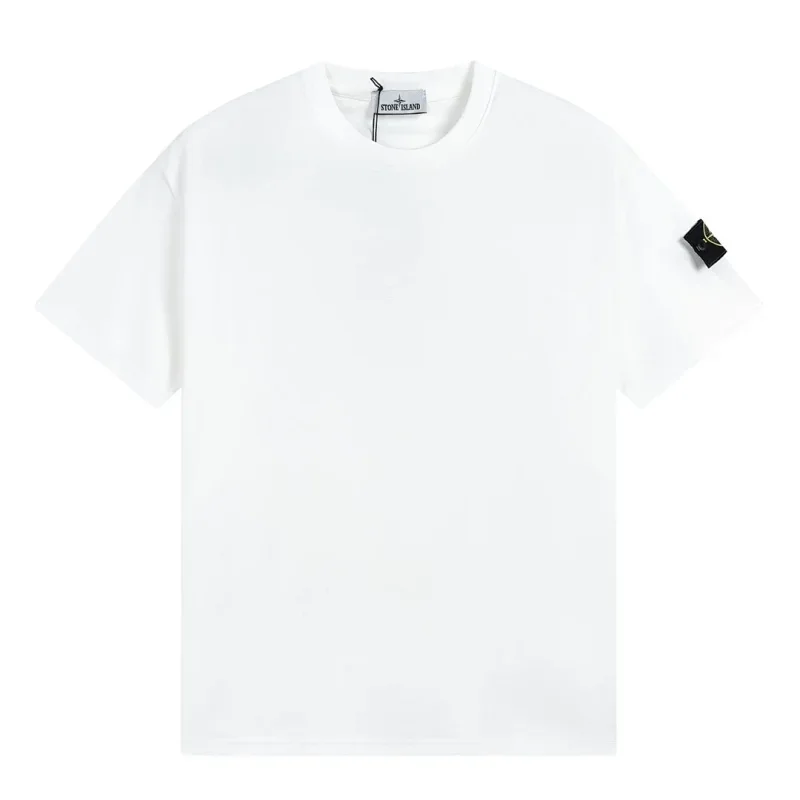Stone Island Stone Island White T-Shirt Solid White