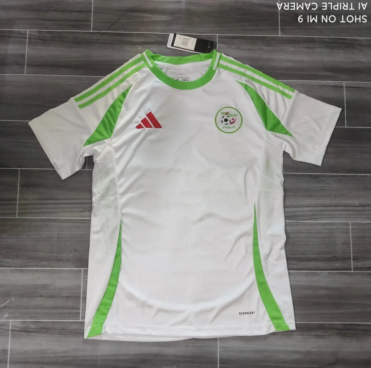 Adidas Adidas White & Green Jersey Football Shirt White - 1