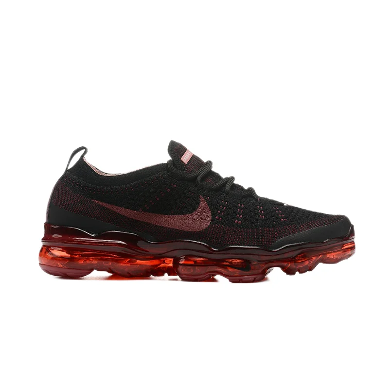 Nike Nike Air VaporMax Flyknit Black/Red Sneakers Black - 1