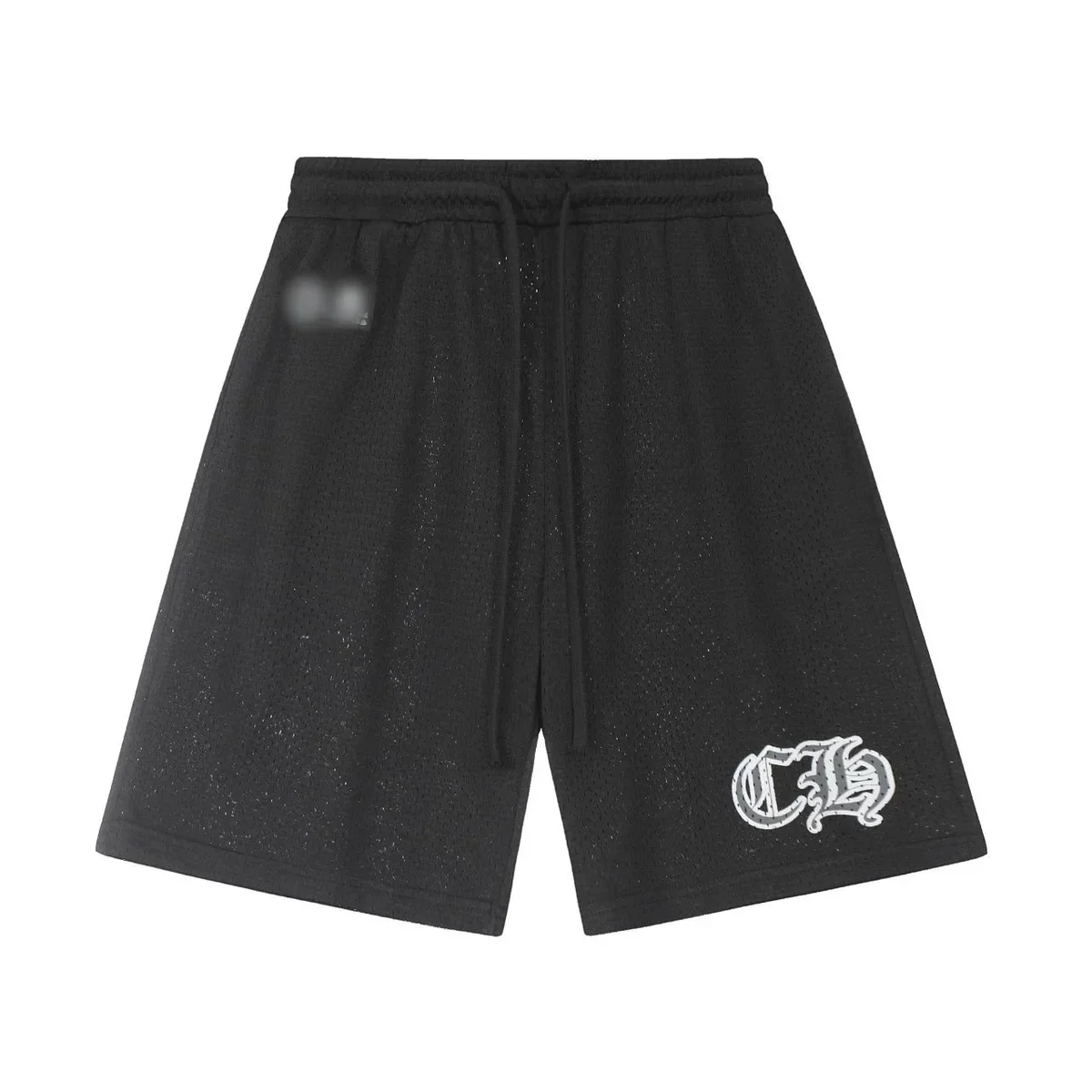 Chrome Hearts Chrome Hearts CH Logo Mesh Shorts Black Black - 1